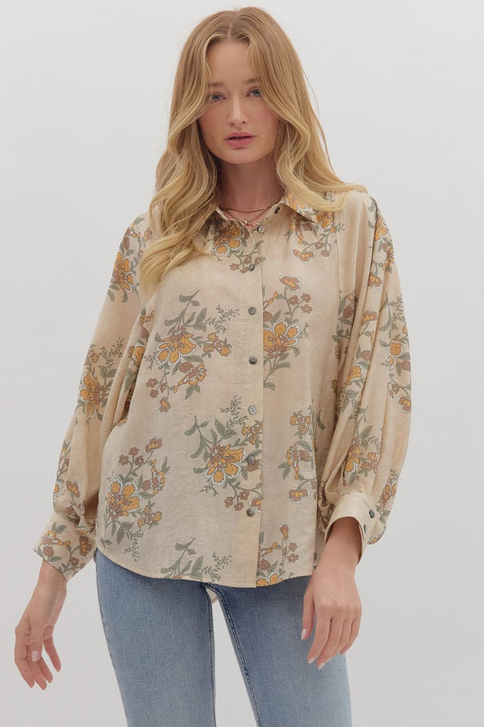 Fall Bloom Top