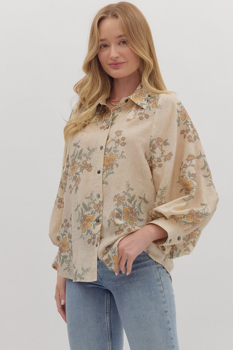 Fall Bloom Top