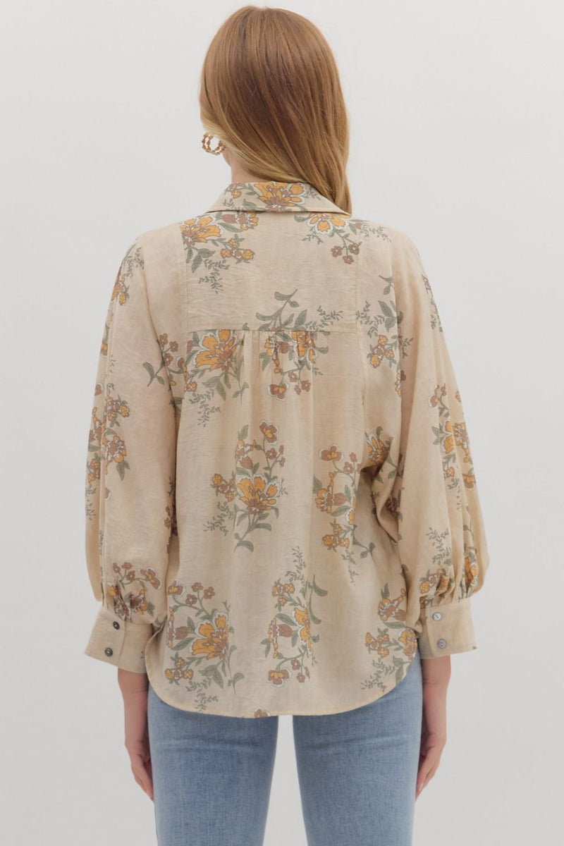 Fall Bloom Top