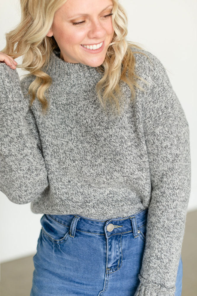 Mock Neck Sweater