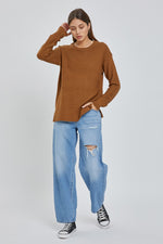 Hemmed Oversize Sweater