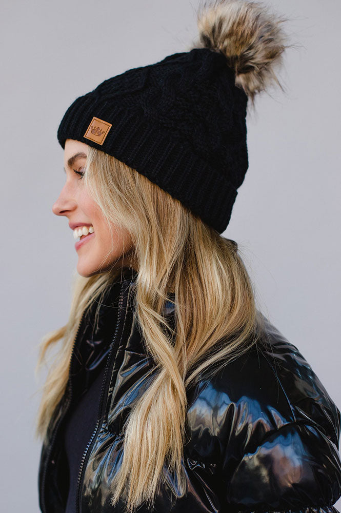 Top It Off Pom Beanie