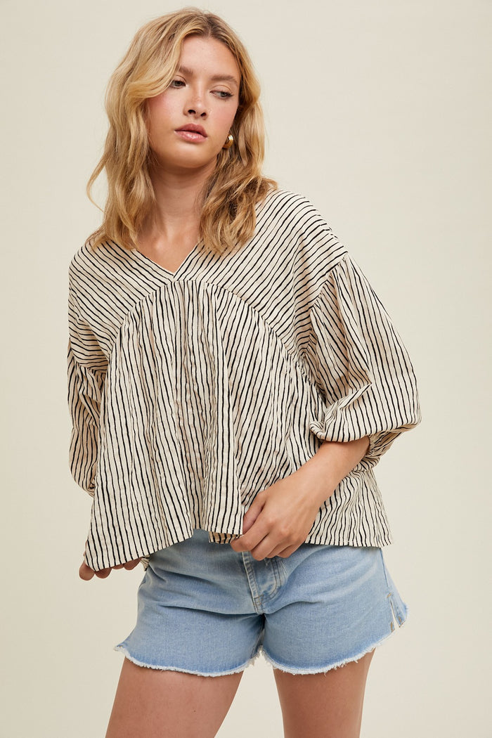 Just A Stripe Top