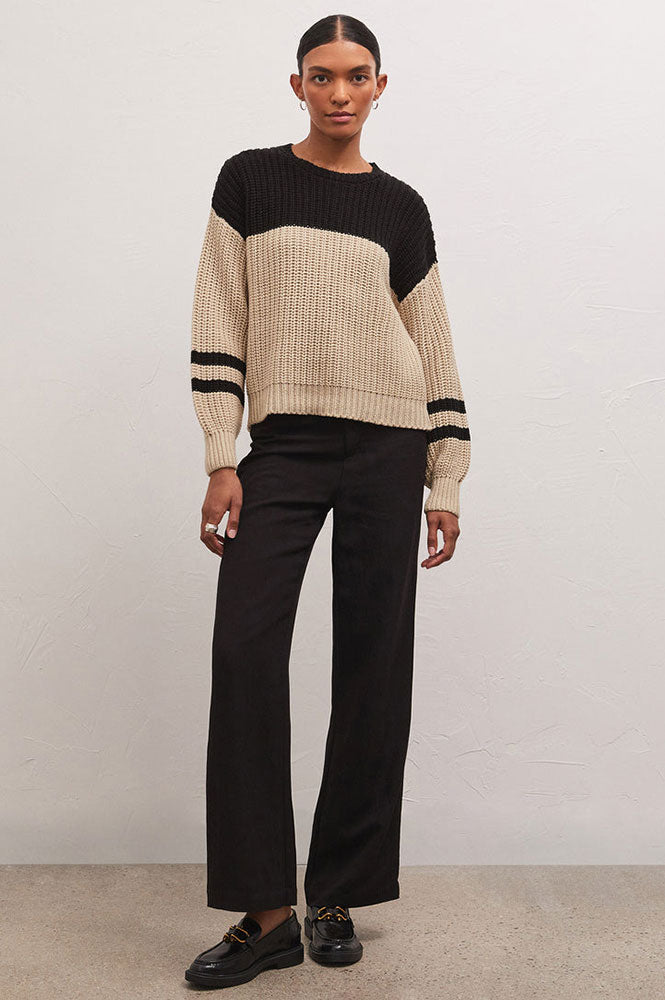 Lyndon Color Block Sweater