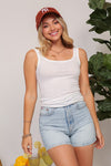 Right Here White Tank Top