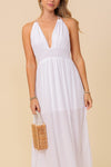 Meant For You White Maxi Dress