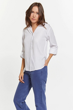 Presley White Button Up Shirt