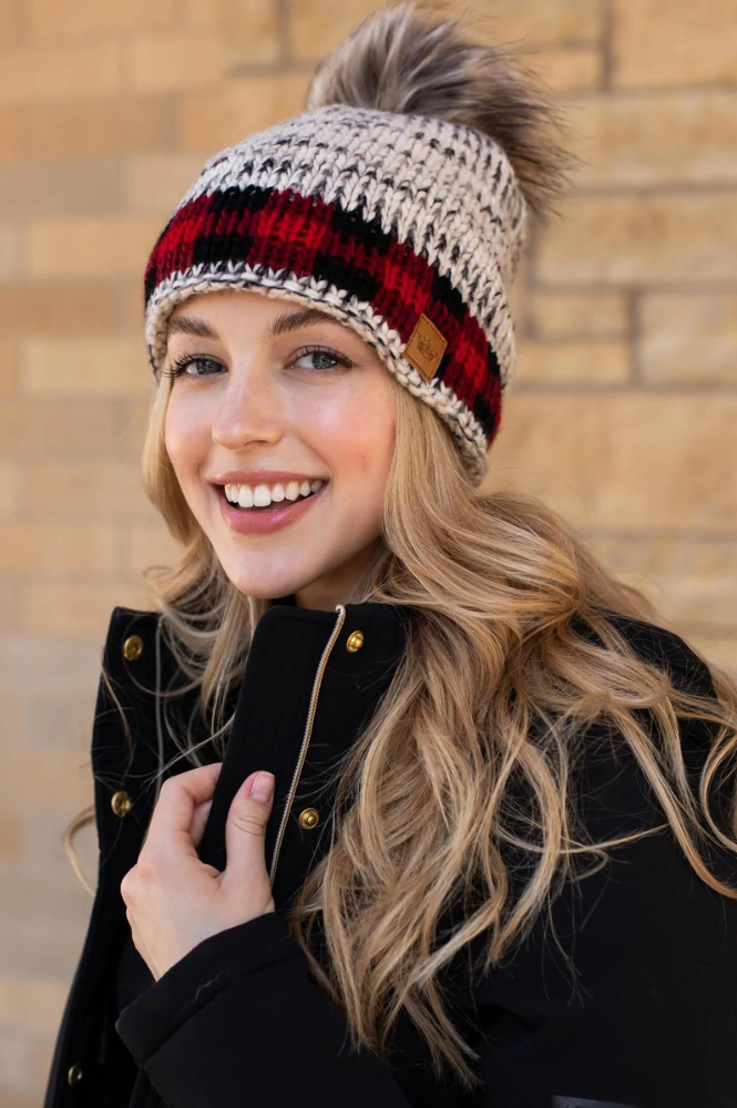 Noelle Pom Beanie Hat