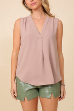 Layer Me Pleated Top