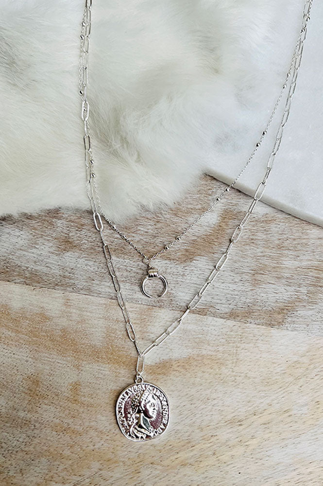 Athena Silver Necklace