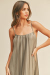 Any Day Crinkled Fabric Dress