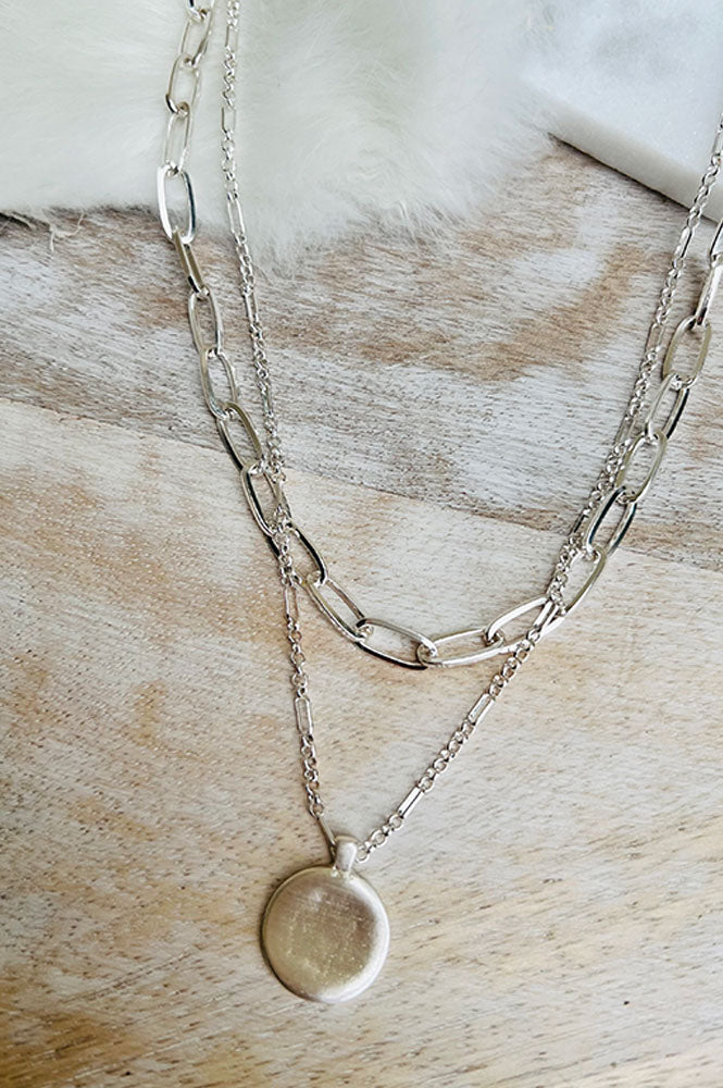 Fortress Silver Necklace